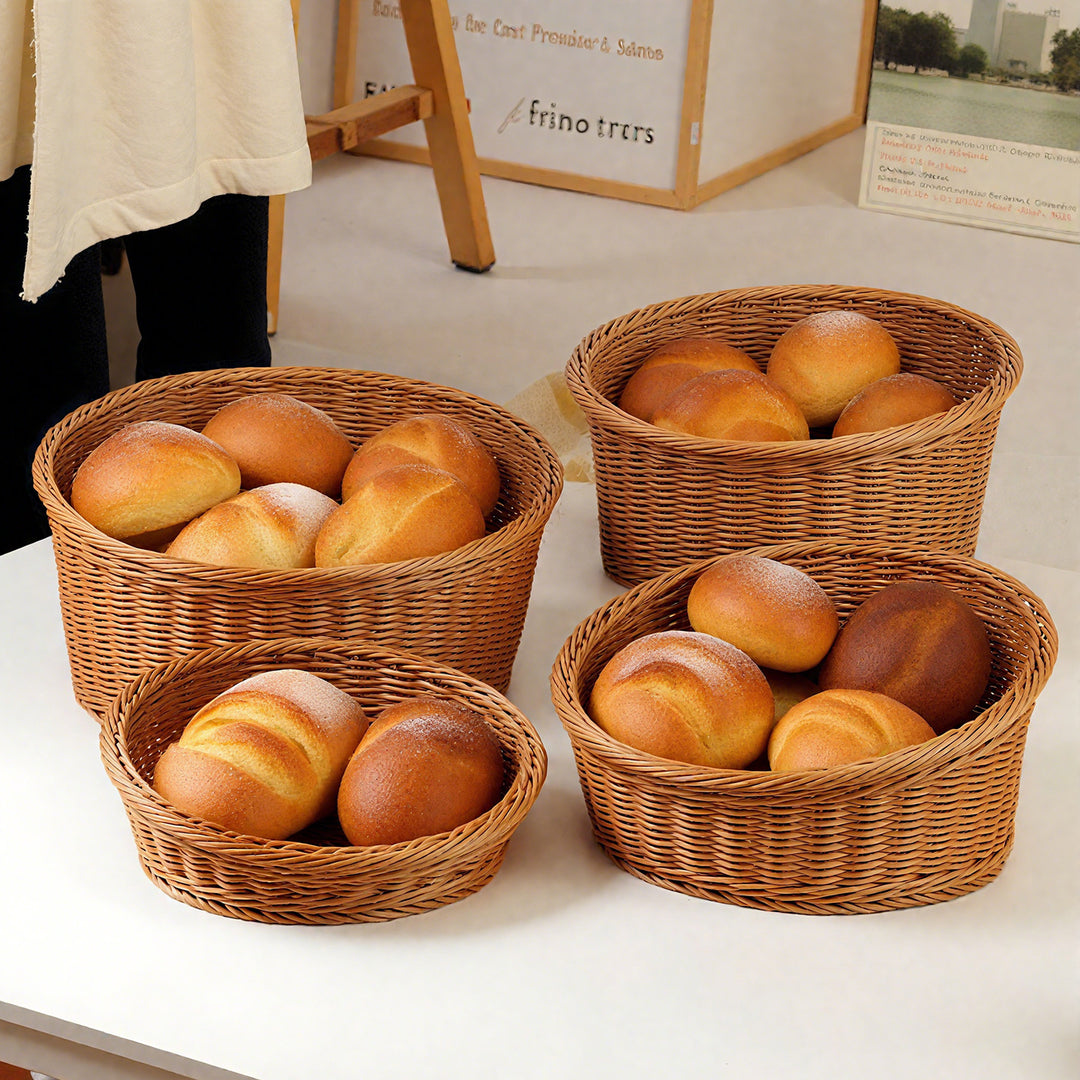 Ladies oval basket made of high-quality willow material Kalsten