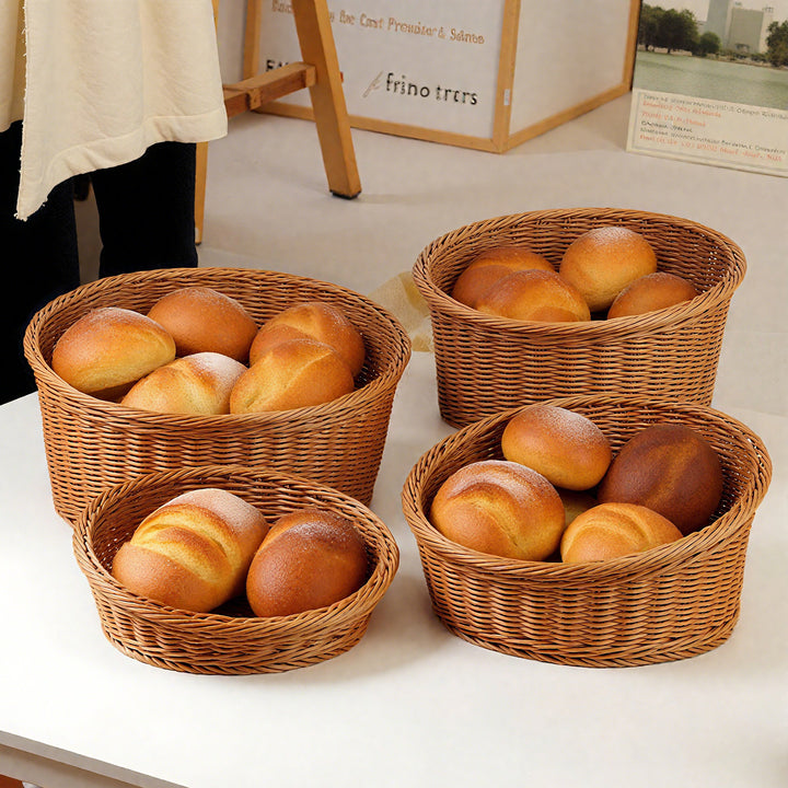 Ladies oval basket made of high-quality willow material Kalsten