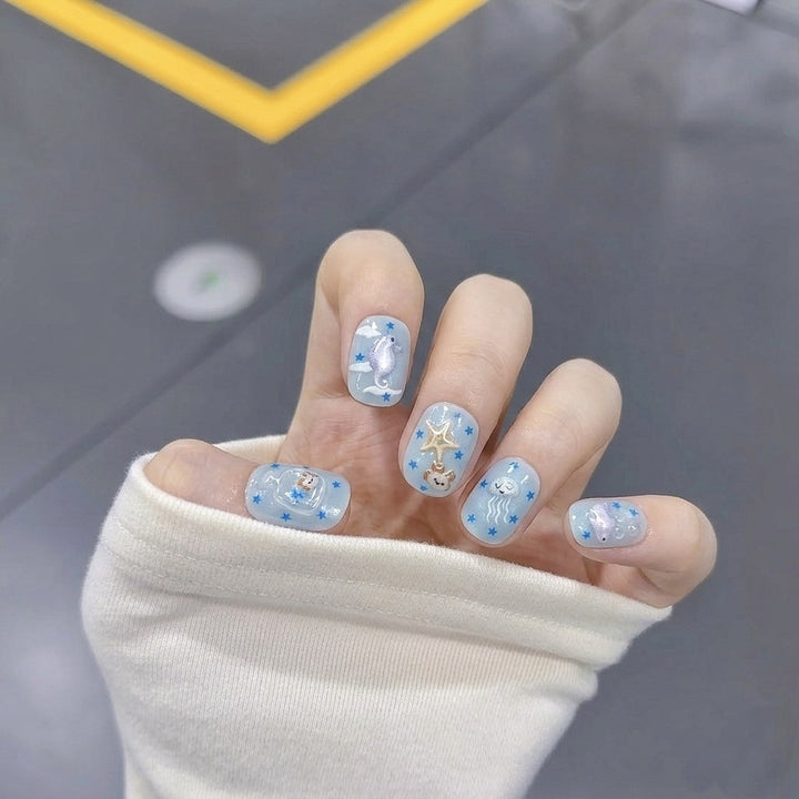 Artistic Reusable Press-On Nail Set