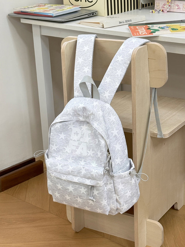 Stylish Star-Print School Backpack Kalsten