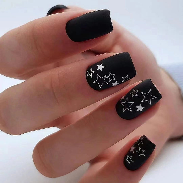 Artistic Star Pattern Nail Art Kit
