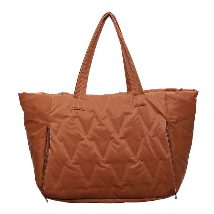 Spacious Quilted Travel Tote Kalsten