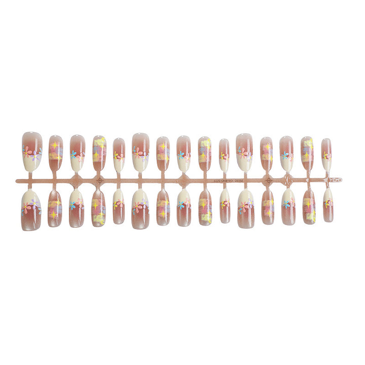 Artistic Decorative Press-On Nails