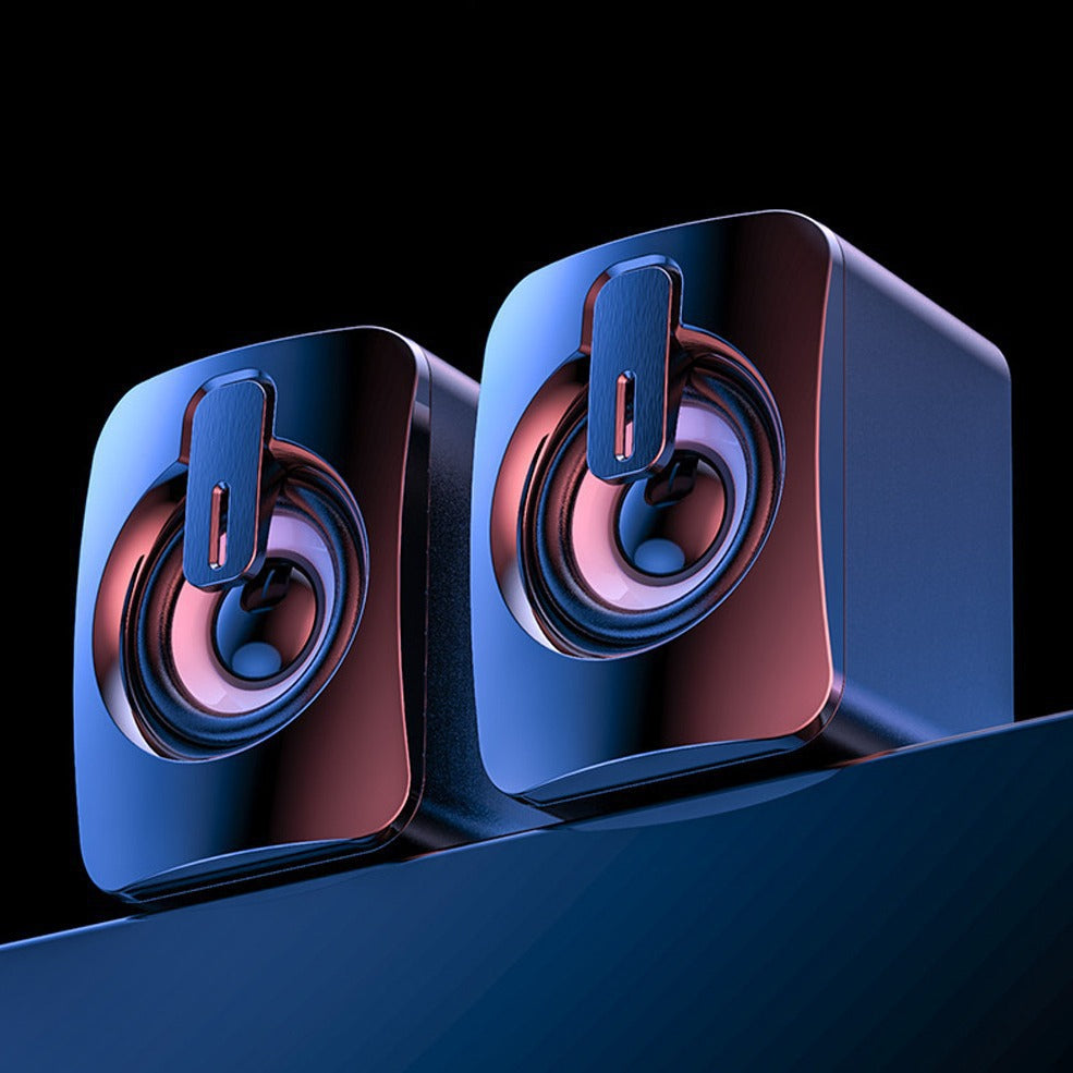 RGB Desktop Speakers with Immersive Sound Quality Kalsten