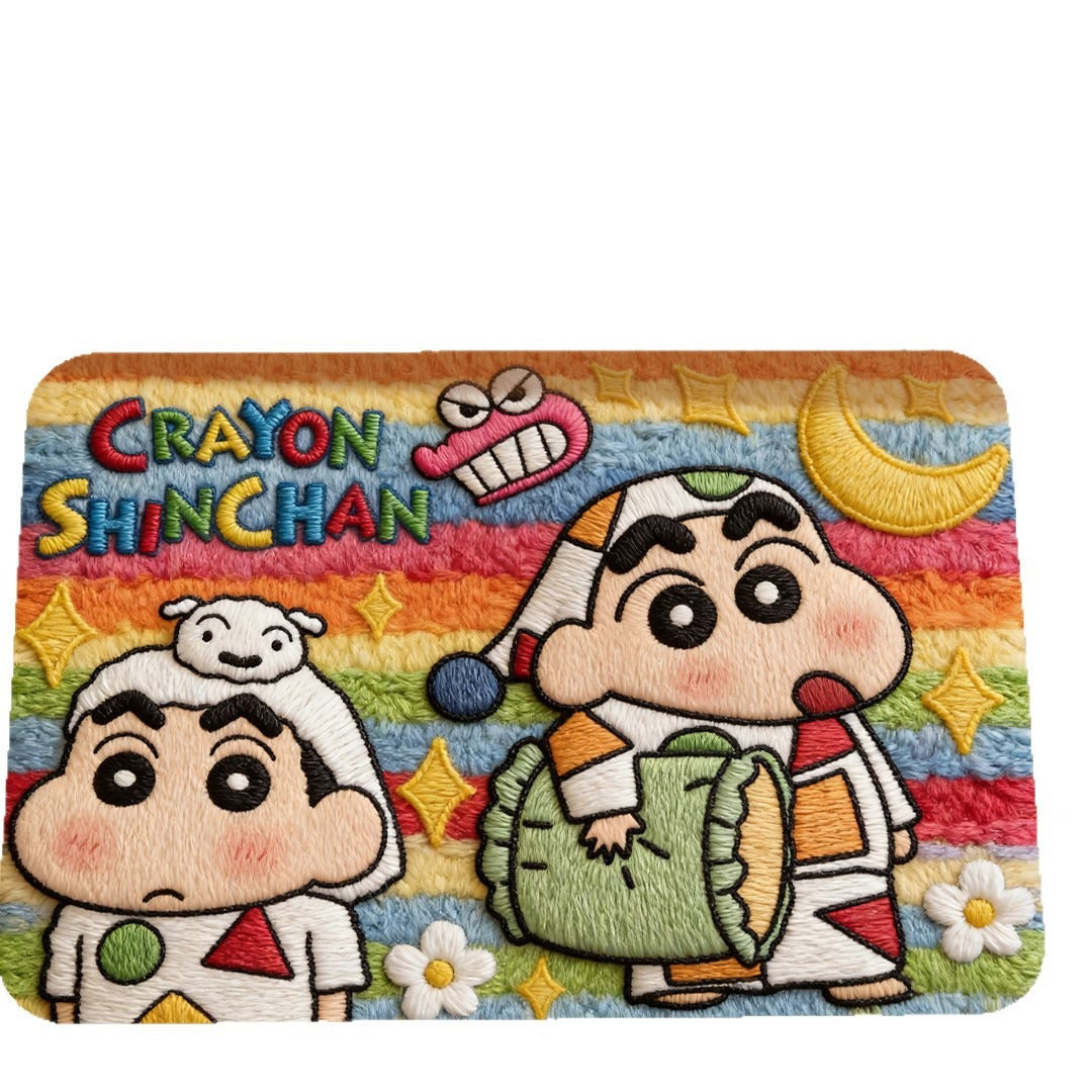 Cartoon-Themed Plush Area Mat Kalsten