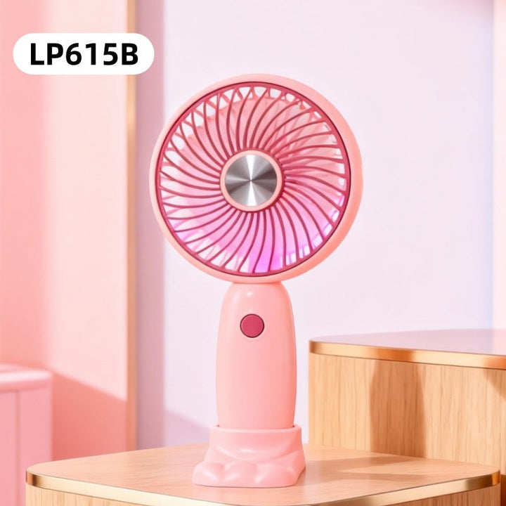Women's Portable Hand Fan with Cute Rabbit Design Kalsten