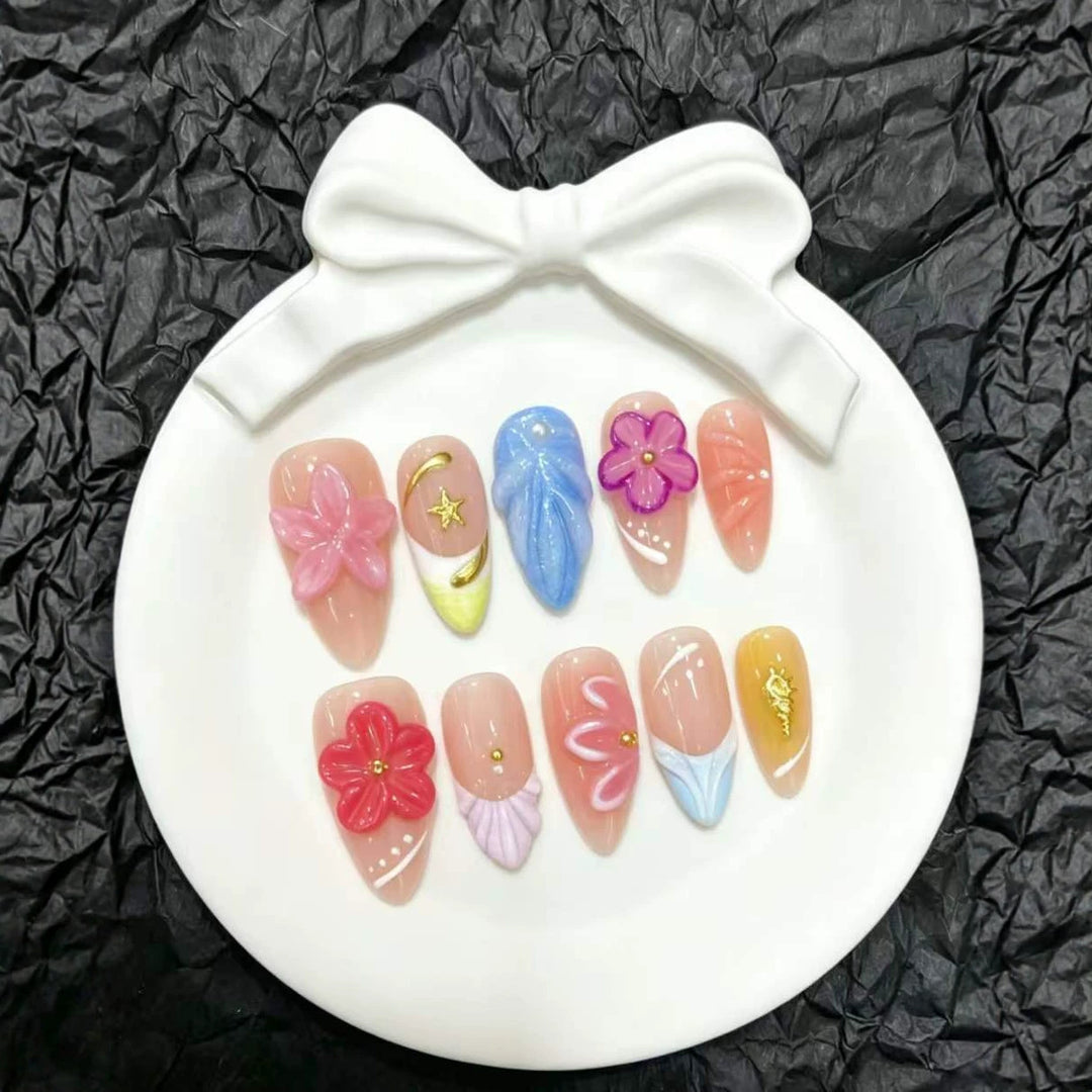 Artistic Press-On Nail Art Collection  1791773029