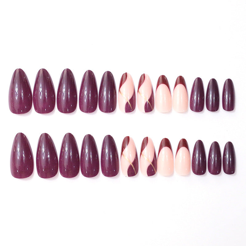 Elegant Gradient Nail Art Finger Design Kalsten