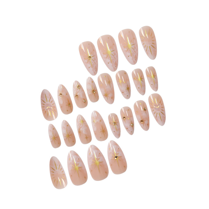 Chic Decorative Press-On Nail Art Kalsten