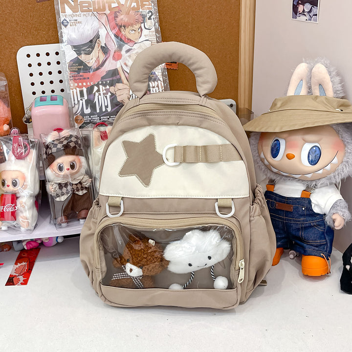 Cute Star-Embellished Mini Backpack Kalsten