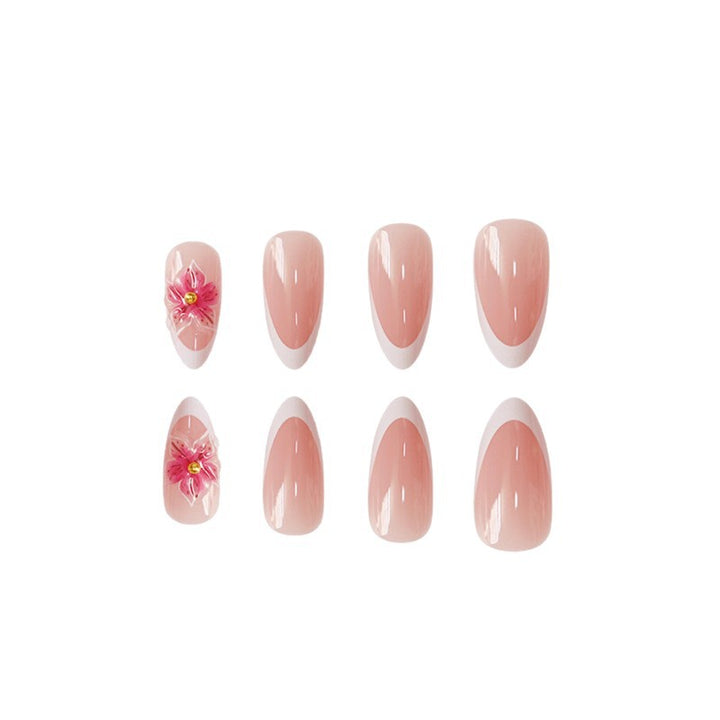 Artistic Floral Acrylic Nail Enhancements Kalsten 1789447284