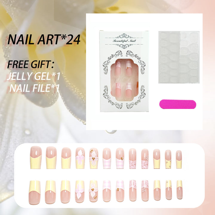 Elegant Press-On Nail Art Collection