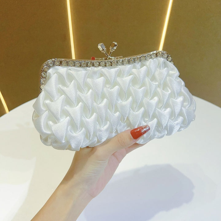 Pleated Evening Clutch