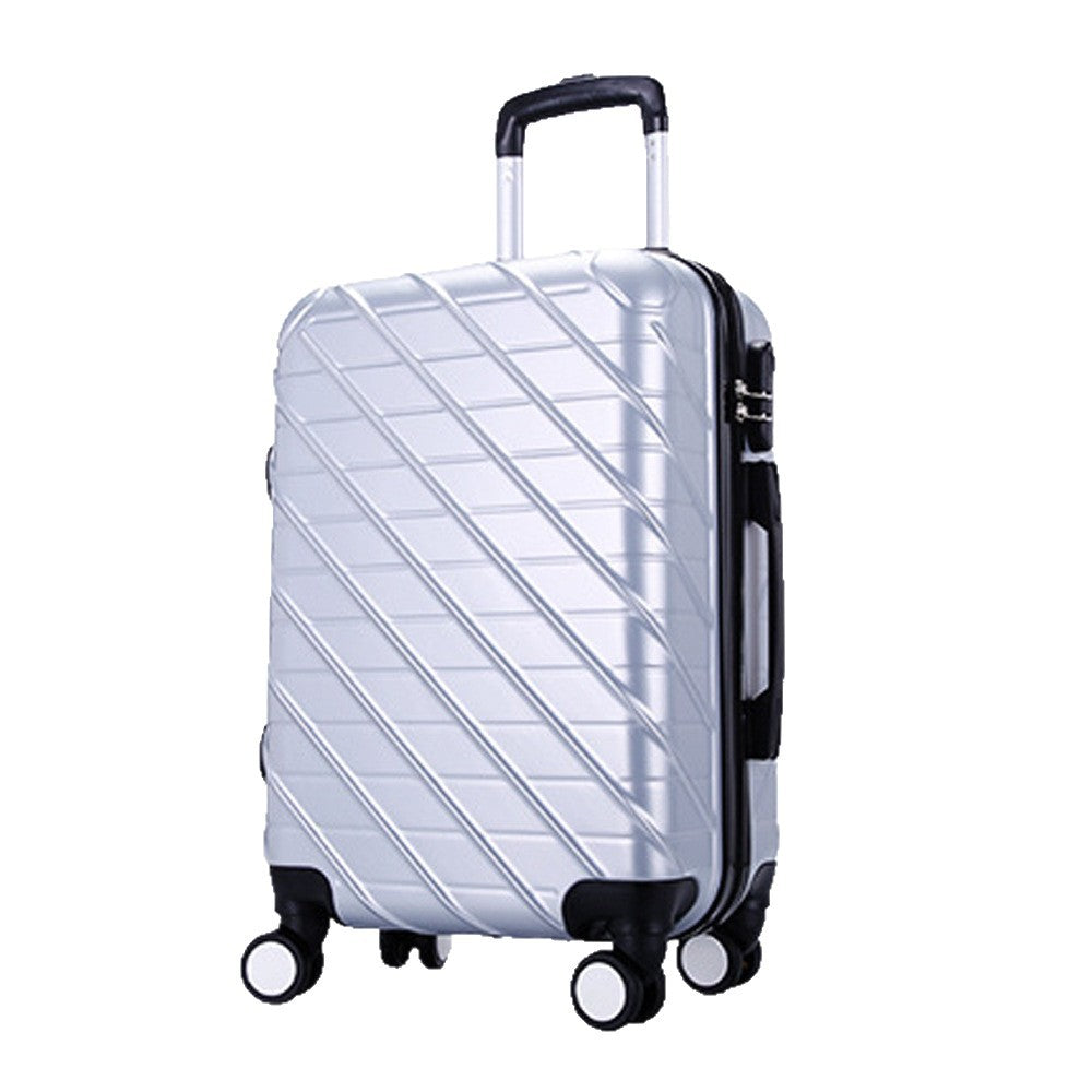 Unisex Compact Multi-Functional Hard Shell Trolley Suitcase Kalsten