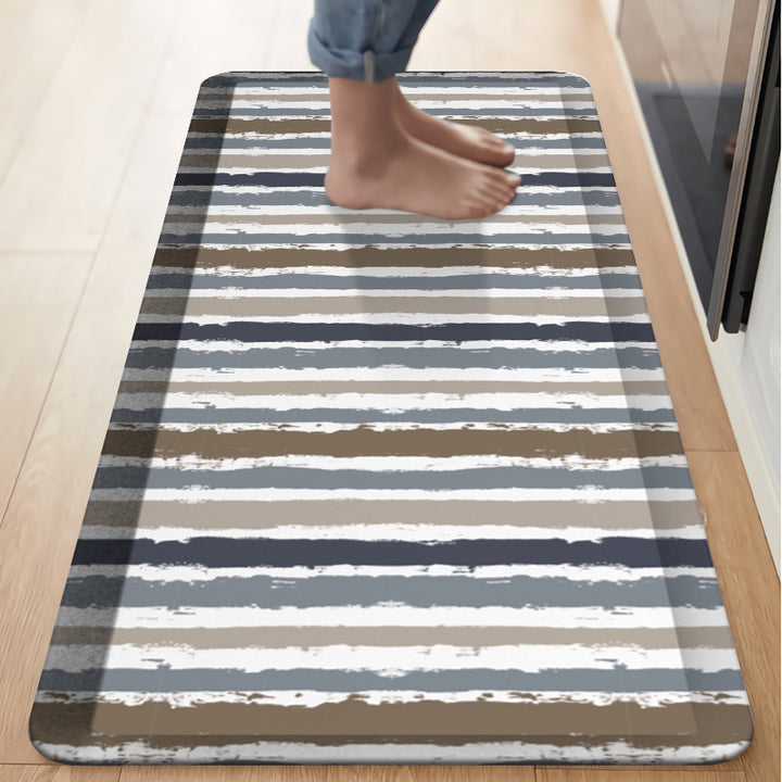 Geometric Pattern Kitchen Mat Set Kalsten
