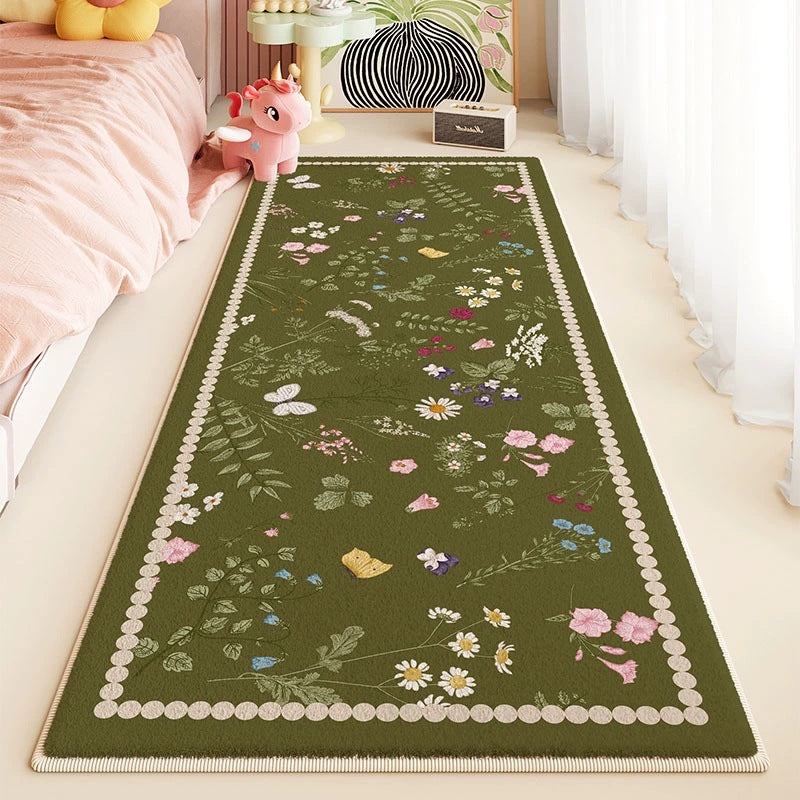 Floral Design Area Rug