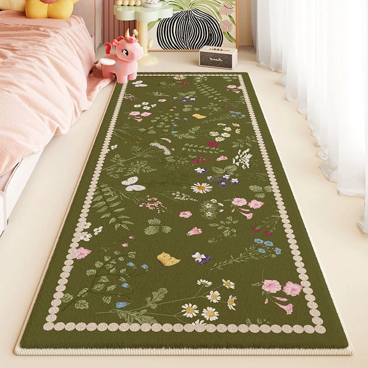 Floral Design Area Rug