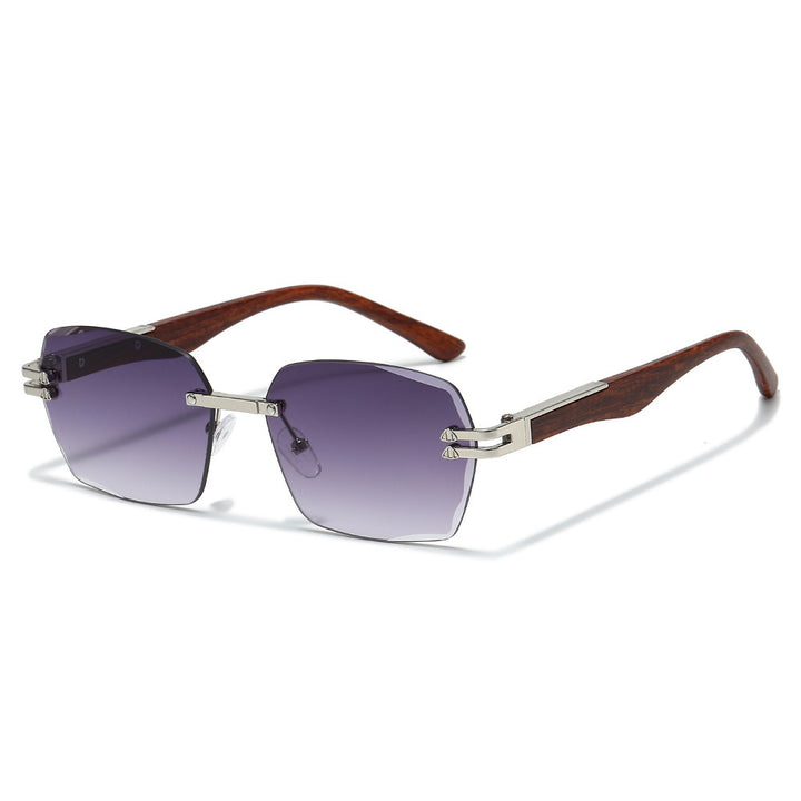 Oversized Geometric Sunglasses with Metal Details Kalsten