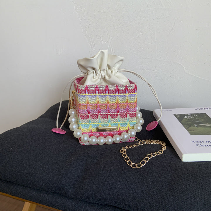 Charming Mini Drawstring Shoulder Bag Kalsten