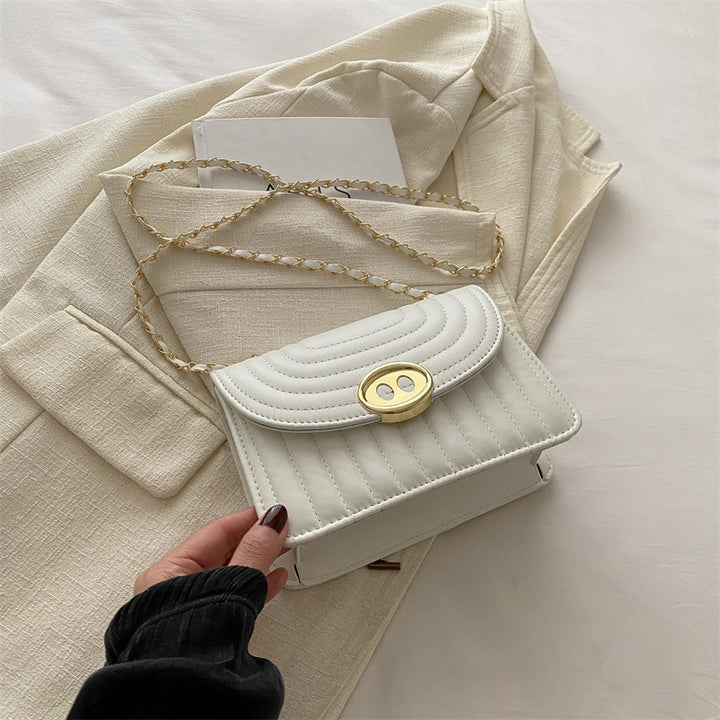 Quilted Chain Link Crossbody Handbag Kalsten