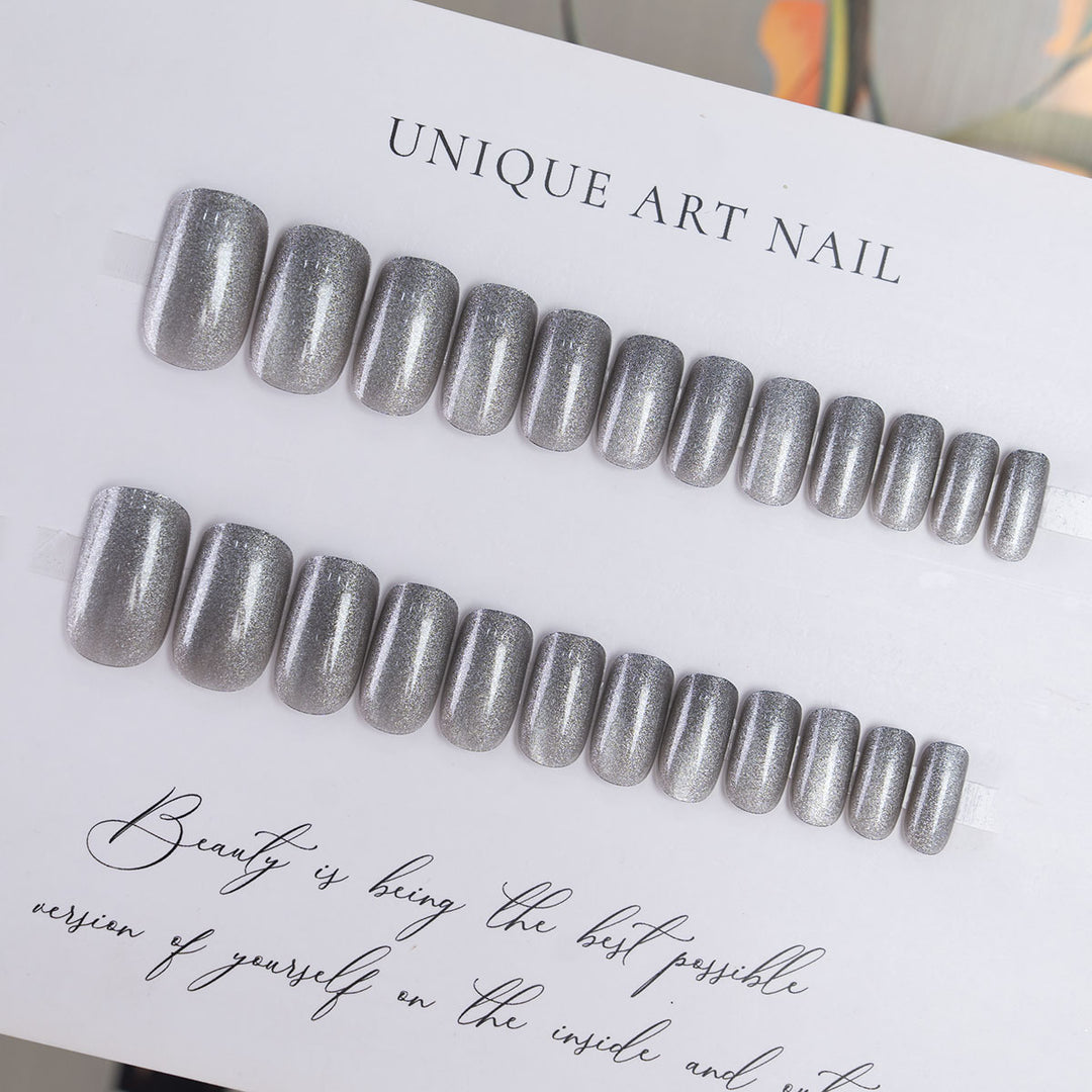 Premium Glitter Press-On Nails