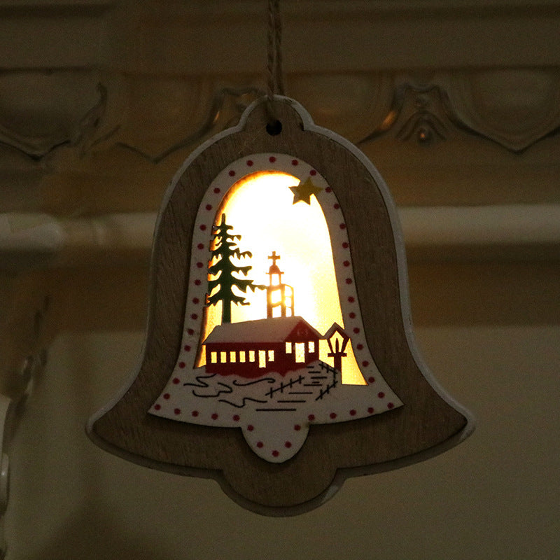 Decorative LED Christmas Scene Lantern Kalsten