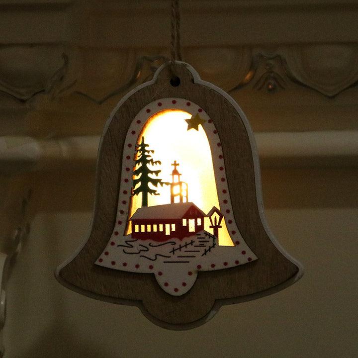 Decorative LED Christmas Scene Lantern Kalsten