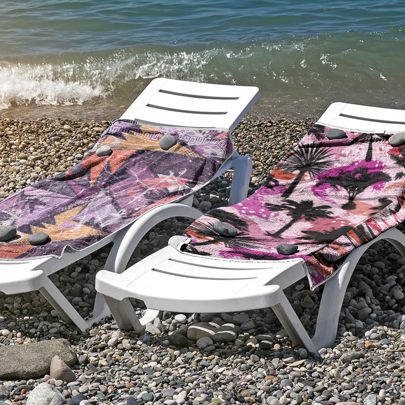 Beach towel made of skin-friendly microfiber with a creative pattern mix Kalsten
