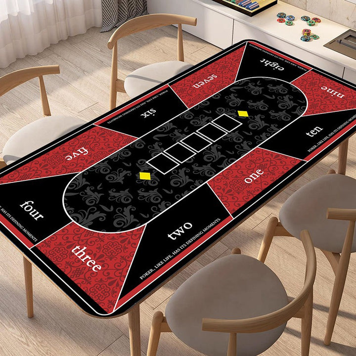 Casino-Themed Table Cover
