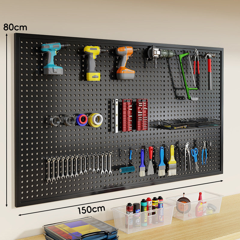 Pegboard Double-Prong Metal Hooks Compact Heavy-Duty Display Hangers