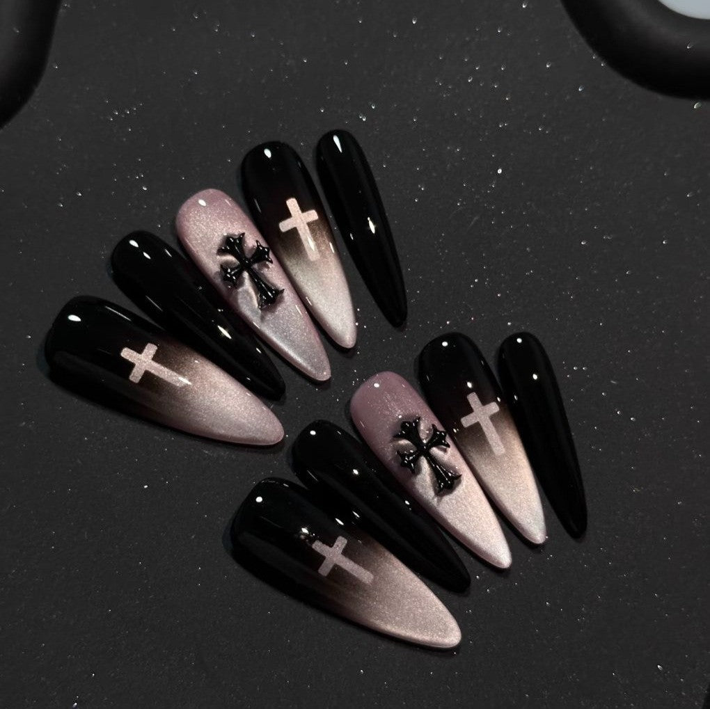 Gothic Stiletto Nail Tips