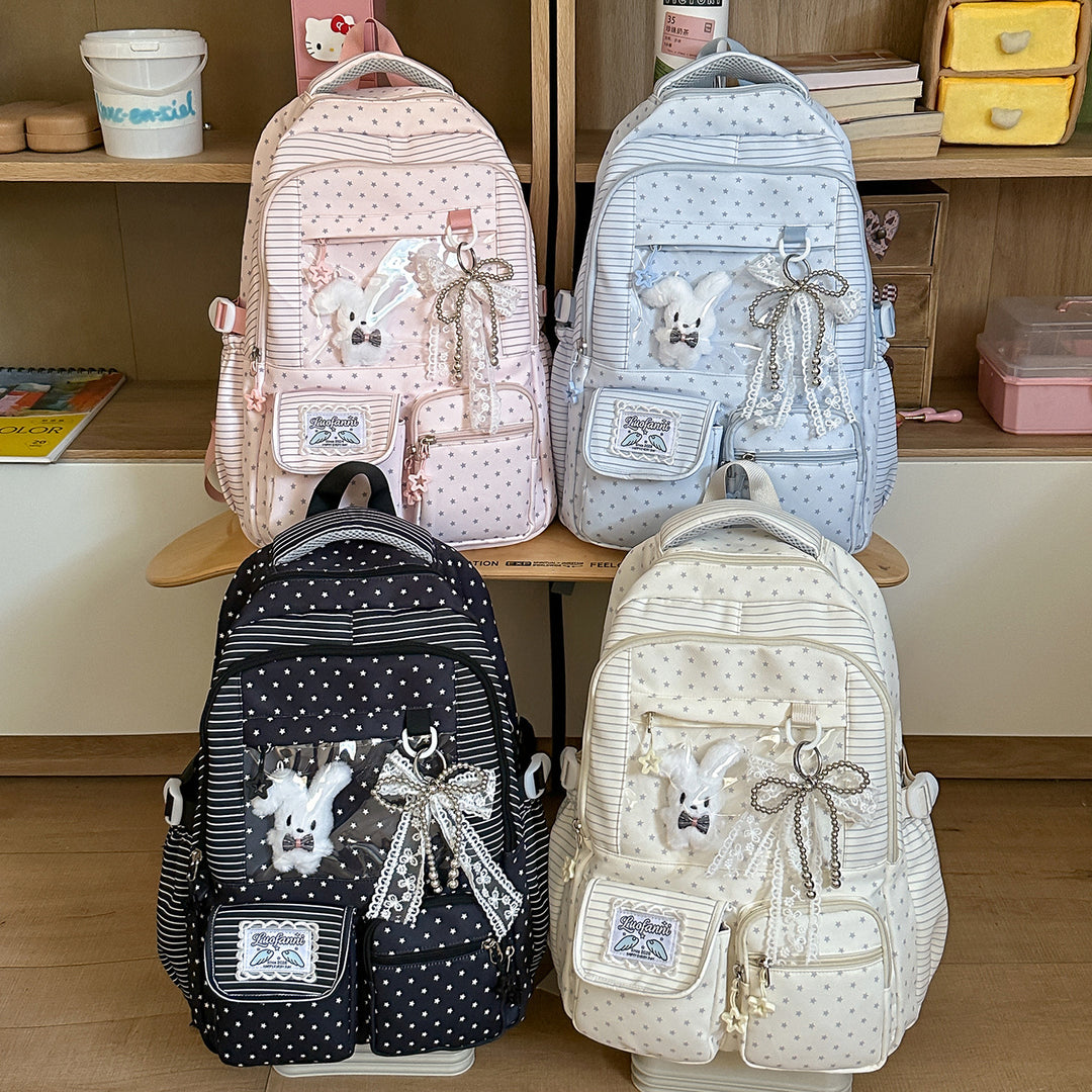 Stylish Multi-Functional Star Print Backpack Kalsten