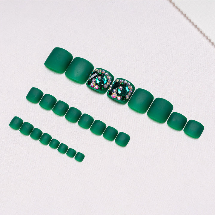 Decorative Rhinestone Pedicure Nail Art  1791110340