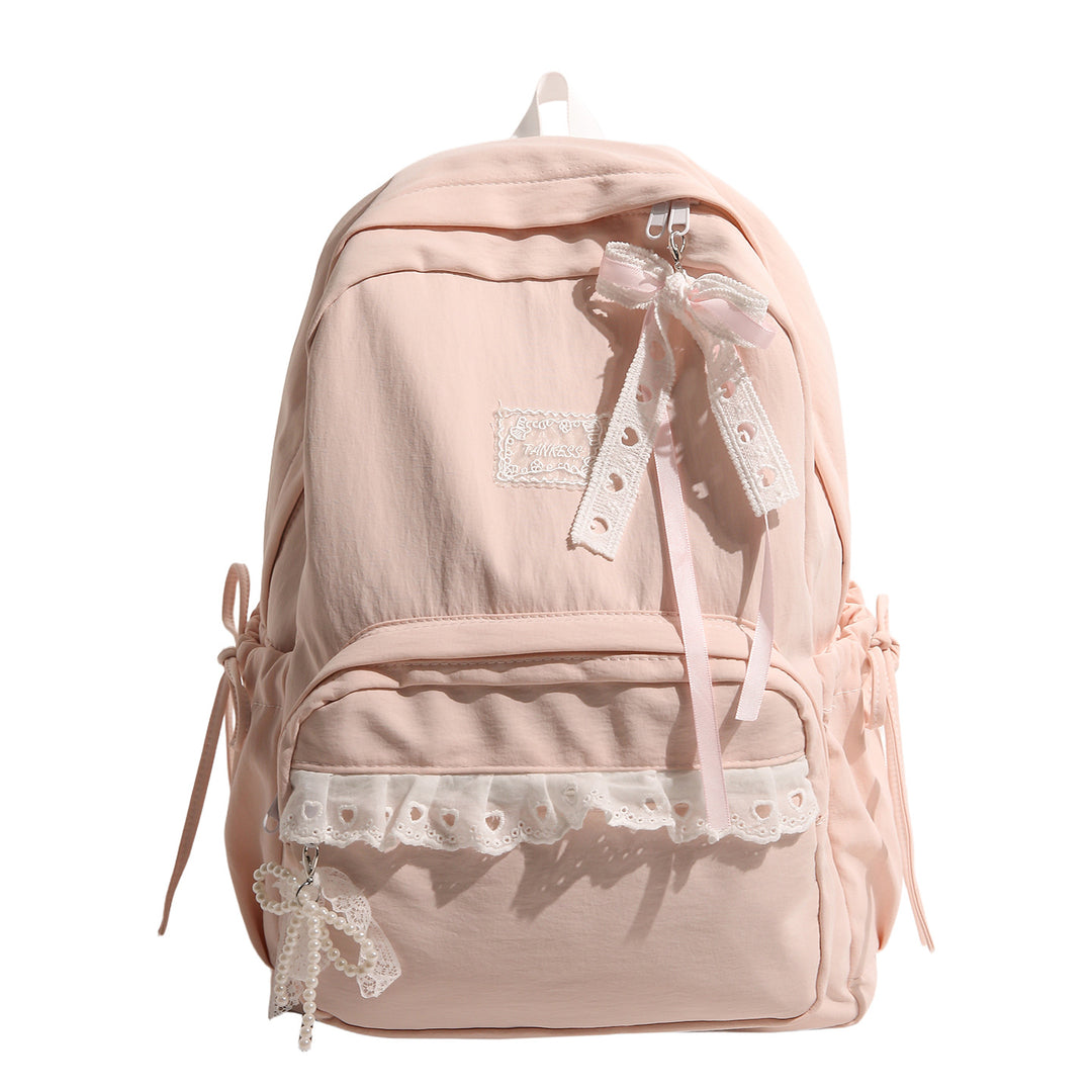 Cute Decorative Ribbon Backpack Kalsten