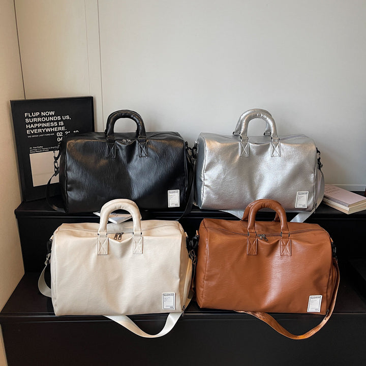 Premium Leather Travel Holdall Kalsten