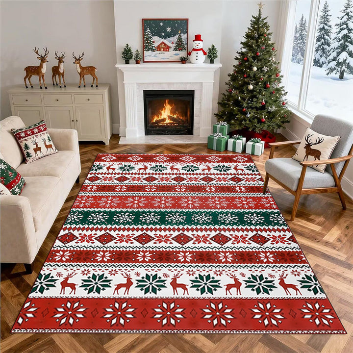 Christmas-Themed Area Rug Kalsten