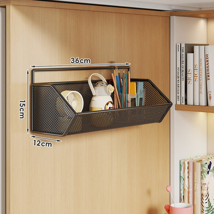 Over-Cabinet Mesh Hanging Storage Basket Shelf Organizer