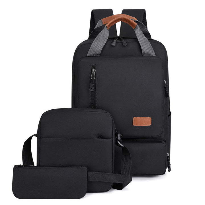 Multi-Compartment Travel Backpack with Detachable Sling Bag Kalsten
