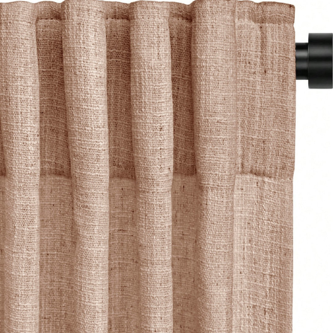 Sheer Linen Window Curtains Kalsten