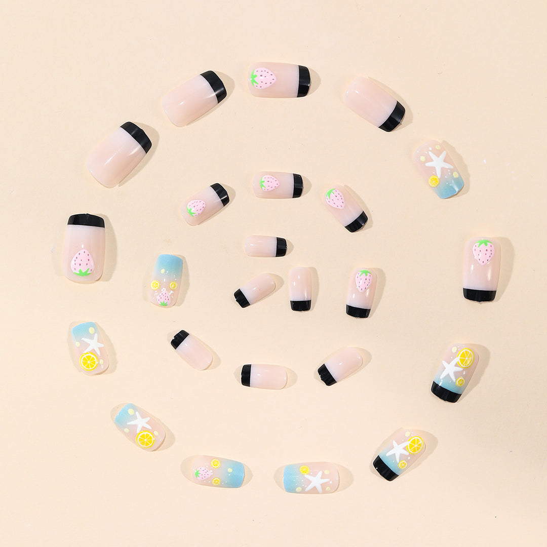 Tropical Beach-Themed Nail Art Kit Kalsten