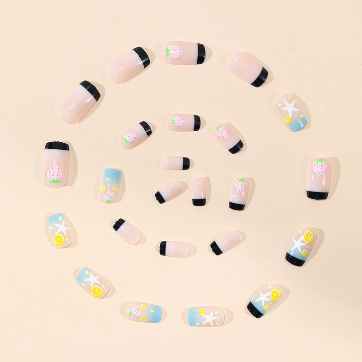Tropical Beach-Themed Nail Art Kit Kalsten