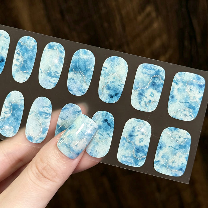 Artistic Watercolor Nail Wraps