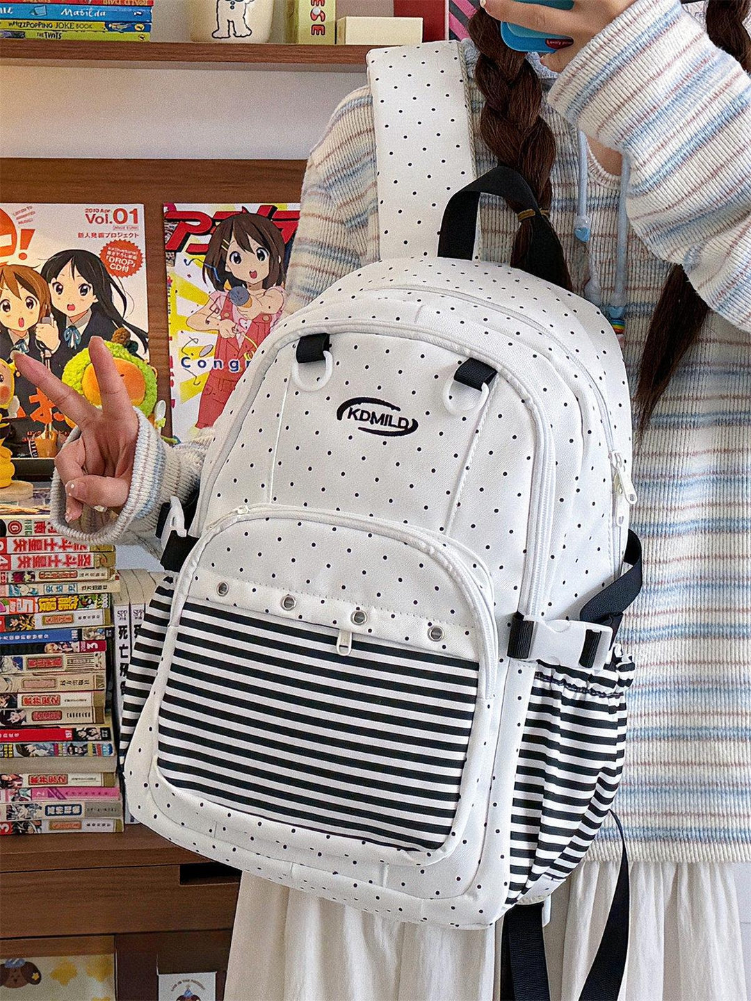 Multi-Pocket Student Backpack Kalsten