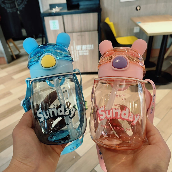 Women's Playful Water Bottle with Animal Ears Kalsten