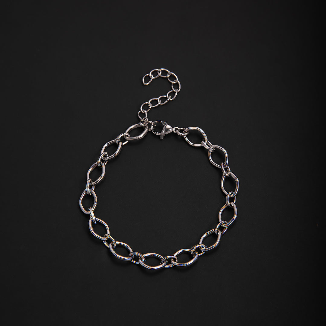 Textured Chain Link Bracelet Kalsten