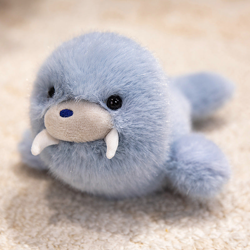Plush Orca Whale Soft Toy with Ultra-Soft Faux Fur and Curved Huggable Body Kalsten