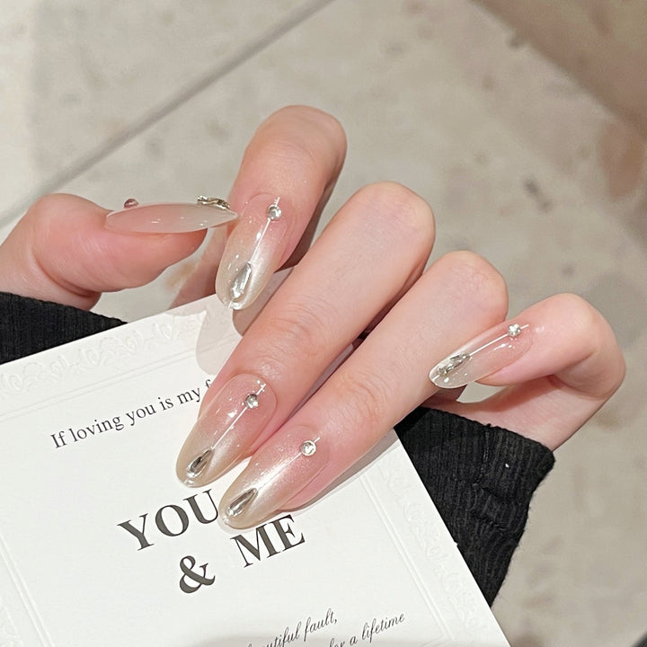 Decorative Press-On Nail Design Set Kalsten
