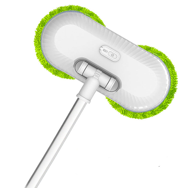 electric dual-head window and floor scrubber with USB rechargeable telescopic pole Kalsten