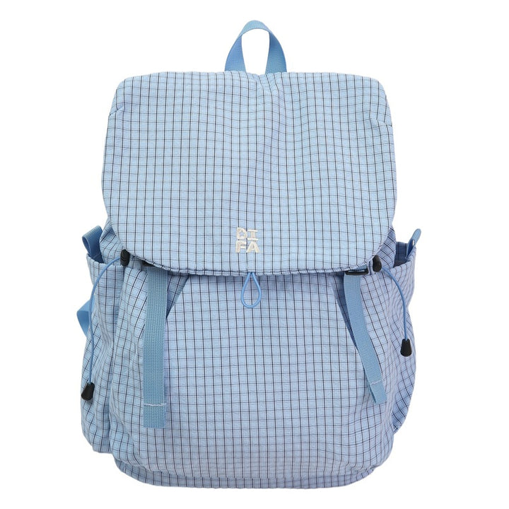 Durable Multi-Pocket Checkered Backpack Kalsten