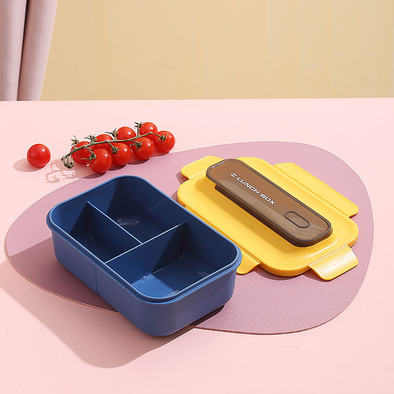 Versatile Leak-Proof Bento Lunch Box with Built-In Utensil Set